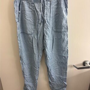 Light Blue rouged Pants